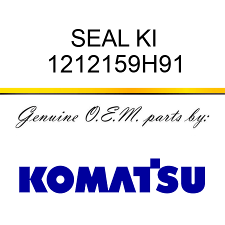 SEAL KI 1212159H91