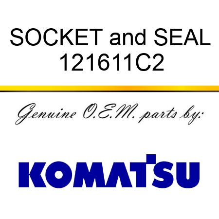 SOCKET&SEAL 121611C2