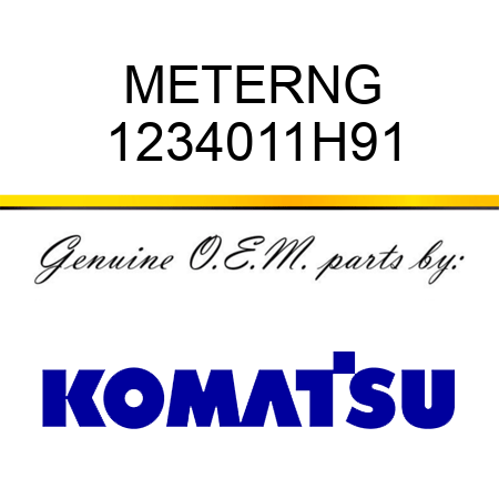 METERNG 1234011H91