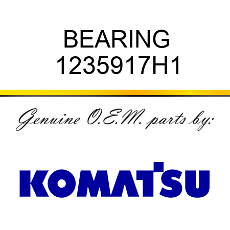 BEARING 1235917H1
