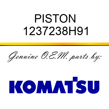 PISTON 1237238H91