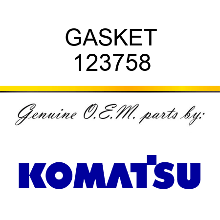 GASKET 123758