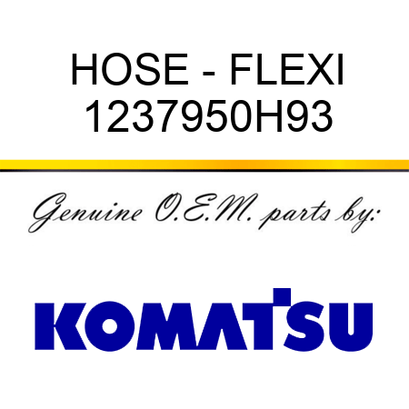 HOSE - FLEXI 1237950H93