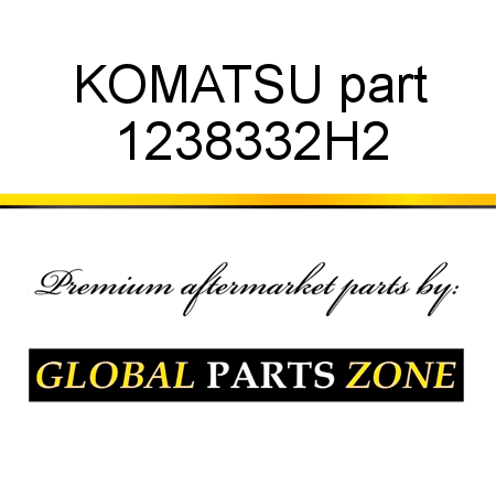 KOMATSU part 1238332H2