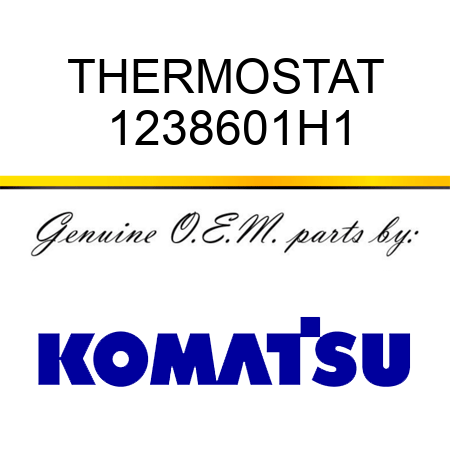 THERMOSTAT 1238601H1