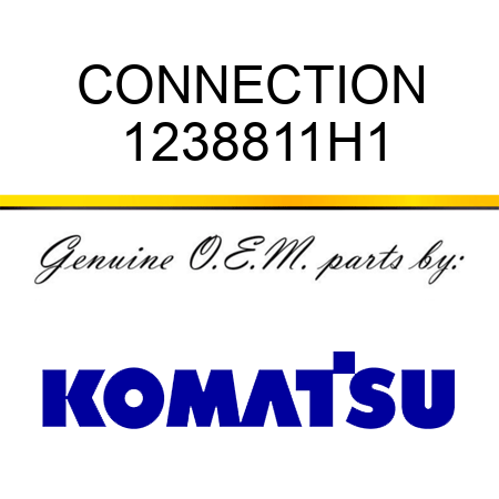 CONNECTION 1238811H1