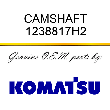 CAMSHAFT 1238817H2