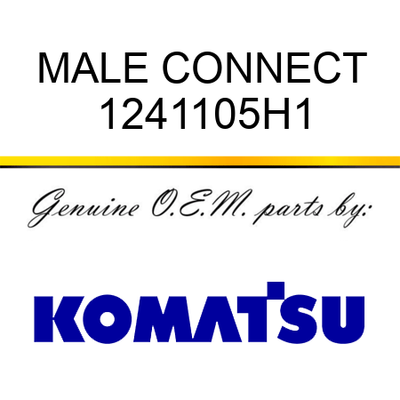 MALE CONNECT 1241105H1