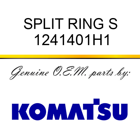 SPLIT RING S 1241401H1