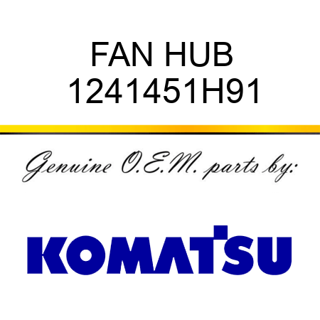 FAN HUB 1241451H91
