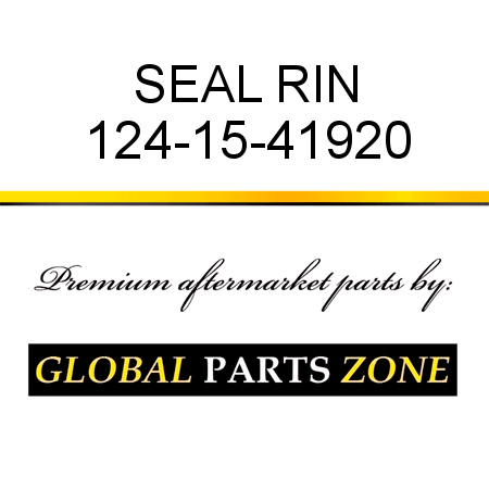 SEAL RIN 124-15-41920