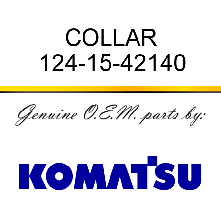 COLLAR 124-15-42140