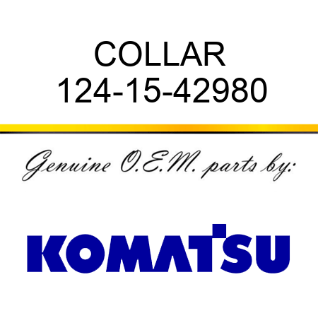 COLLAR 124-15-42980
