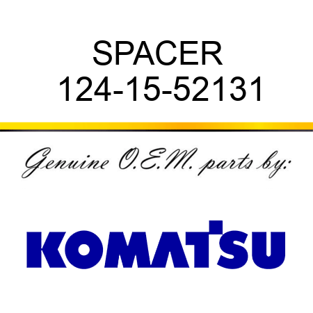 SPACER 124-15-52131