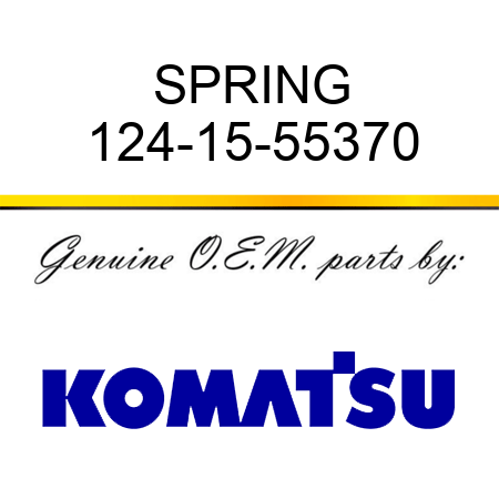 SPRING 124-15-55370