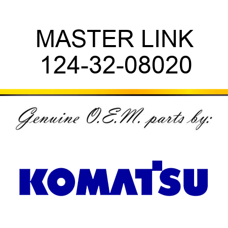 MASTER LINK 124-32-08020