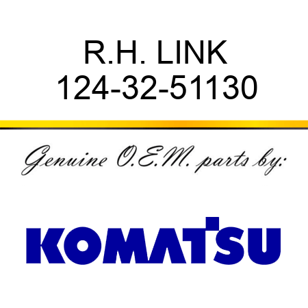 R.H. LINK 124-32-51130