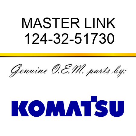 MASTER LINK 124-32-51730