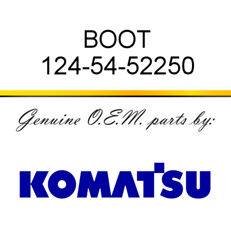 BOOT 124-54-52250