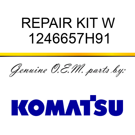 REPAIR KIT W 1246657H91