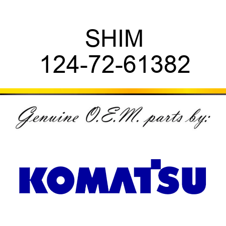 SHIM 124-72-61382