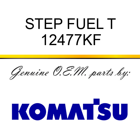 STEP, FUEL T 12477KF
