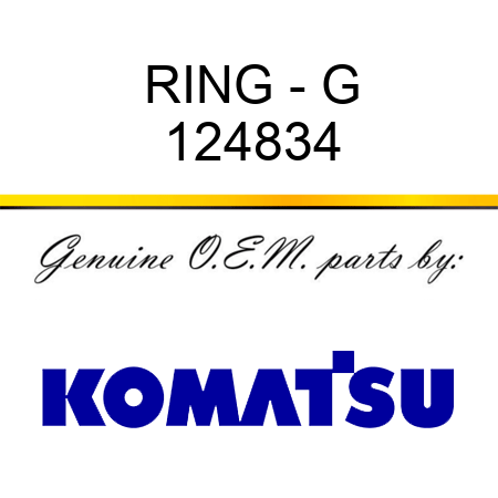 RING - G 124834