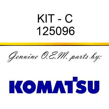 KIT - C 125096
