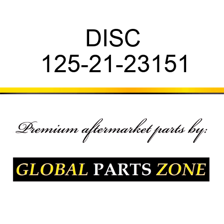 DISC 125-21-23151
