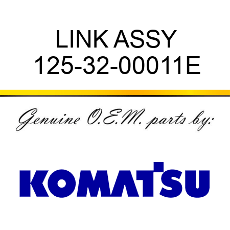 LINK ASSY 125-32-00011E