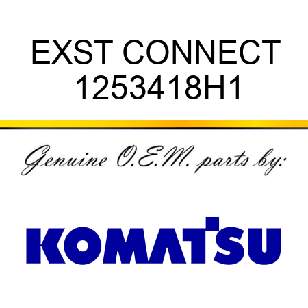 EXST CONNECT 1253418H1
