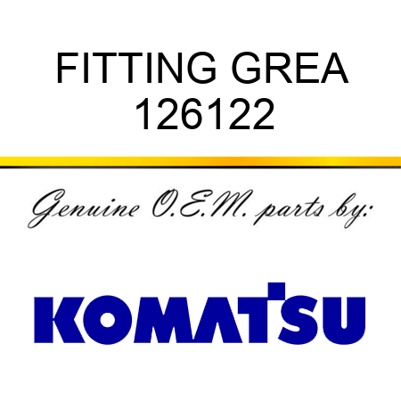FITTING GREA 126122