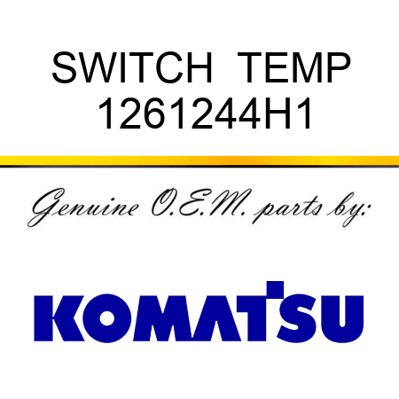 SWITCH  TEMP 1261244H1