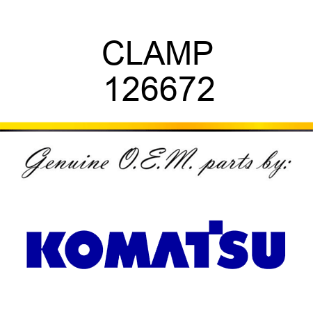 CLAMP 126672