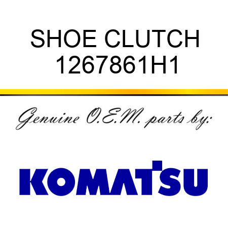 SHOE, CLUTCH 1267861H1