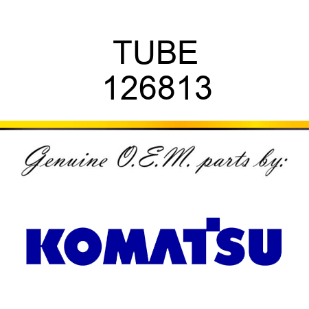 TUBE 126813