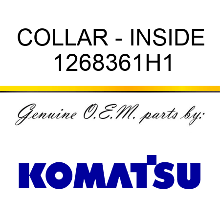COLLAR - INSIDE 1268361H1