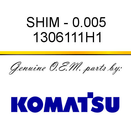 SHIM - 0.005 1306111H1