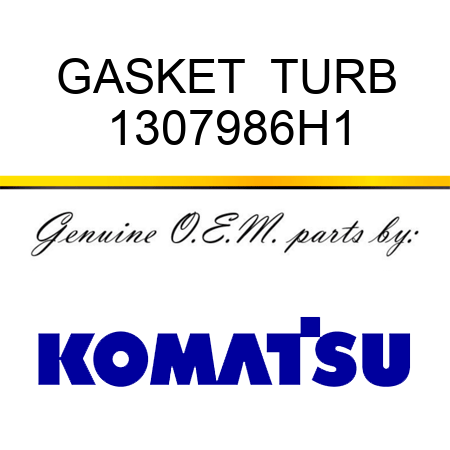 GASKET  TURB 1307986H1
