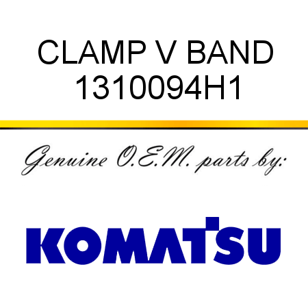 CLAMP V BAND 1310094H1