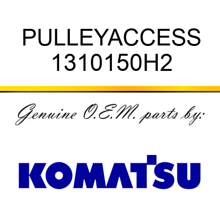 PULLEYACCESS 1310150H2