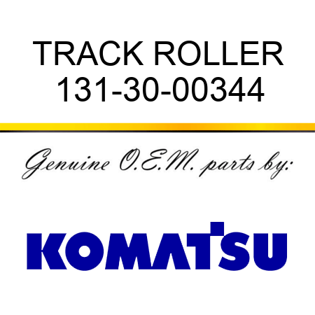 TRACK ROLLER 131-30-00344