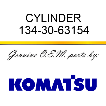 CYLINDER 134-30-63154