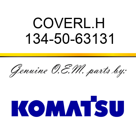 COVER,L.H 134-50-63131