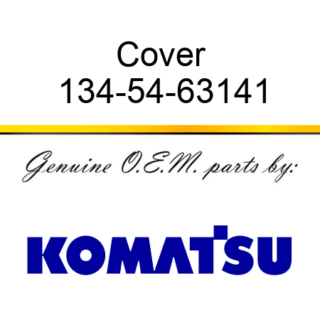 Cover 134-54-63141