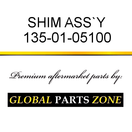 SHIM ASS`Y 135-01-05100