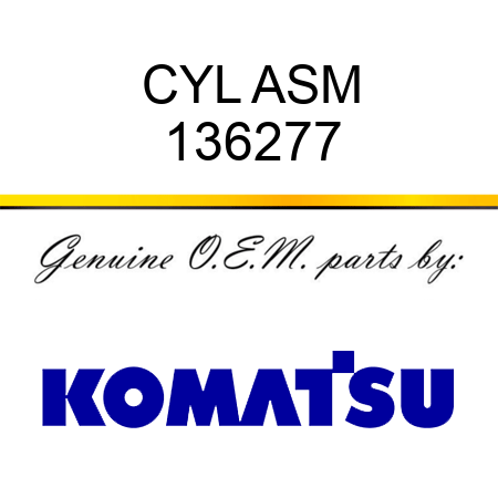 CYL ASM 136277
