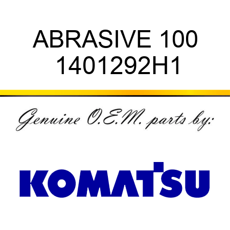 ABRASIVE 100 1401292H1