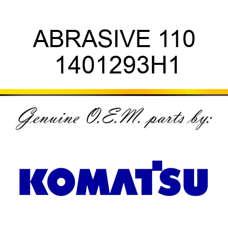 ABRASIVE 110 1401293H1
