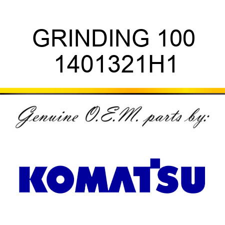 GRINDING 100 1401321H1